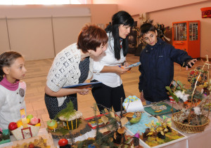 В ДК Профсоюзов в выходные прошла выставка детского творчества «Осенняя ярмарка-2014».
